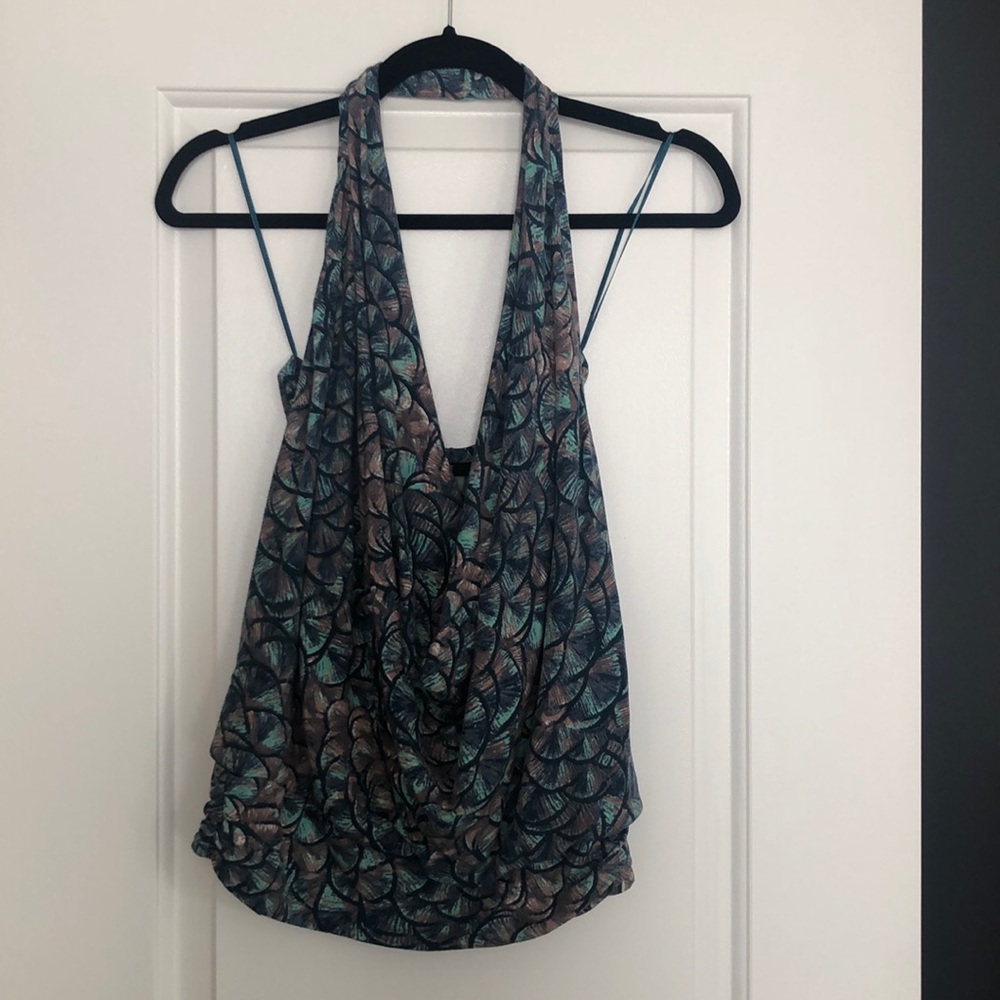 🔥SALE🔥 + TART + Printed Layered Halter Top
